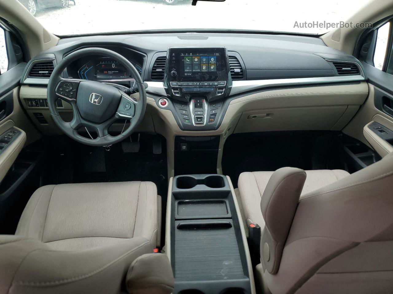 2020 Honda Odyssey Ex Белый vin: 5FNRL6H52LB062068