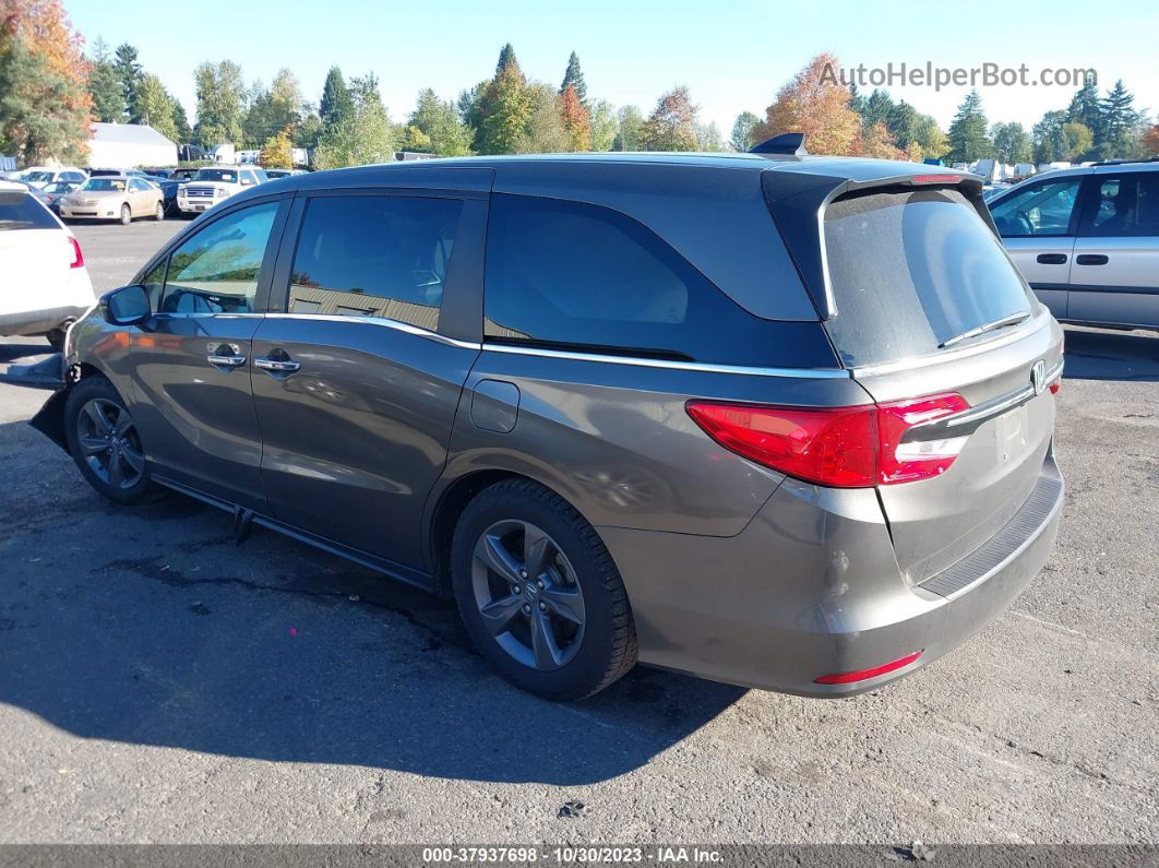 2021 Honda Odyssey Ex Gray vin: 5FNRL6H52MB031968