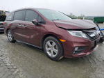 2019 Honda Odyssey Ex Burgundy vin: 5FNRL6H53KB096440