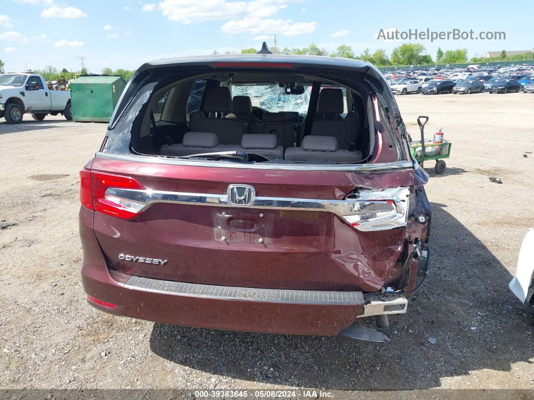 2019 Honda Odyssey Ex Red vin: 5FNRL6H53KB107372