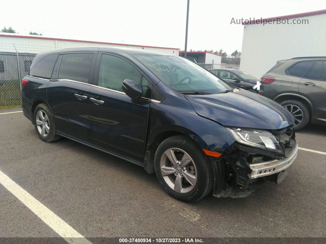 2020 Honda Odyssey Ex Dark Blue vin: 5FNRL6H53LB055372