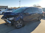 2021 Honda Odyssey Ex Blue vin: 5FNRL6H53MB025418