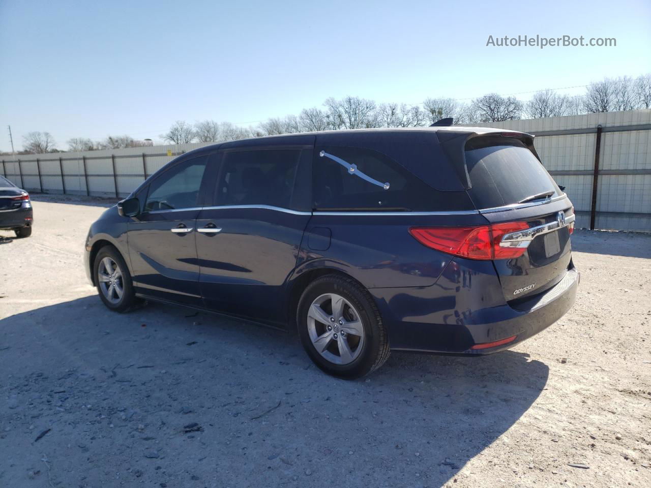 2020 Honda Odyssey Ex Blue vin: 5FNRL6H54LB053498