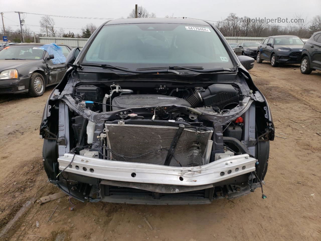 2020 Honda Odyssey Ex Серый vin: 5FNRL6H54LB067899