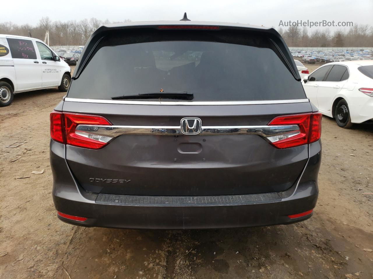 2020 Honda Odyssey Ex Серый vin: 5FNRL6H54LB067899