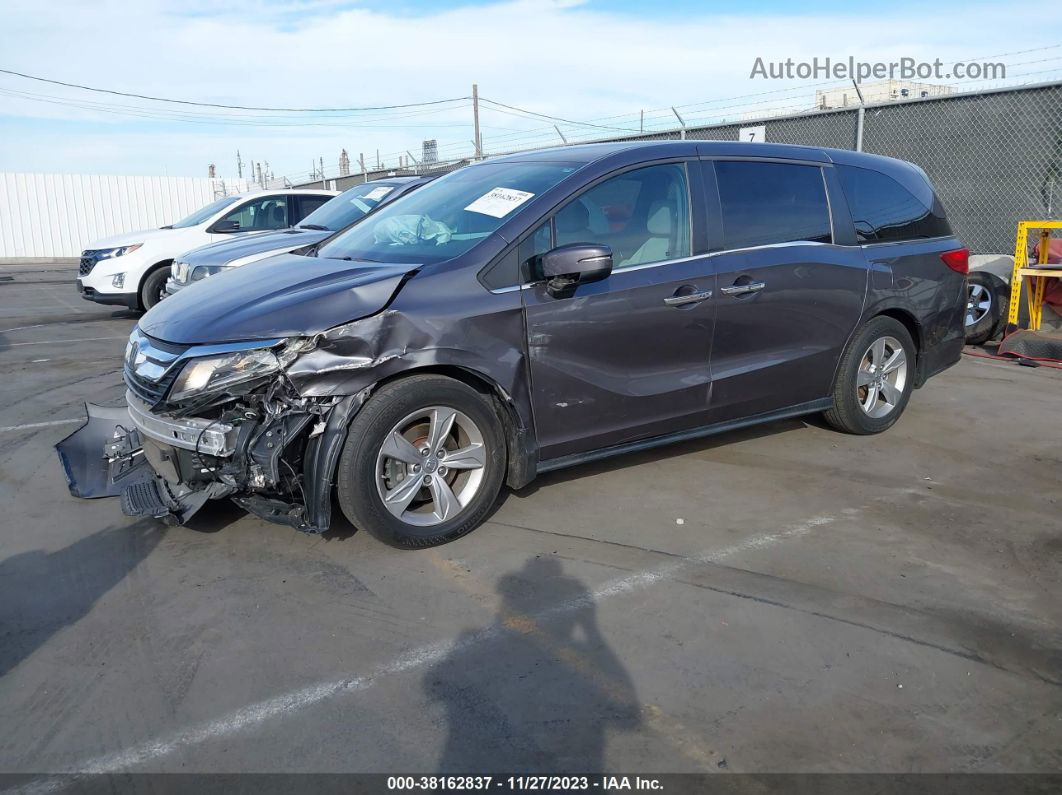 2020 Honda Odyssey Ex Gray vin: 5FNRL6H54LB067921