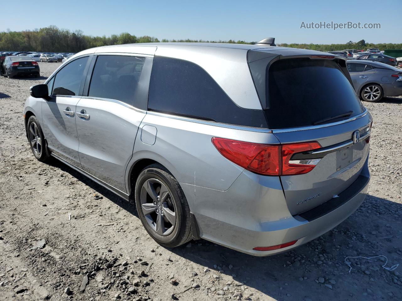 2021 Honda Odyssey Ex Gray vin: 5FNRL6H54MB003542