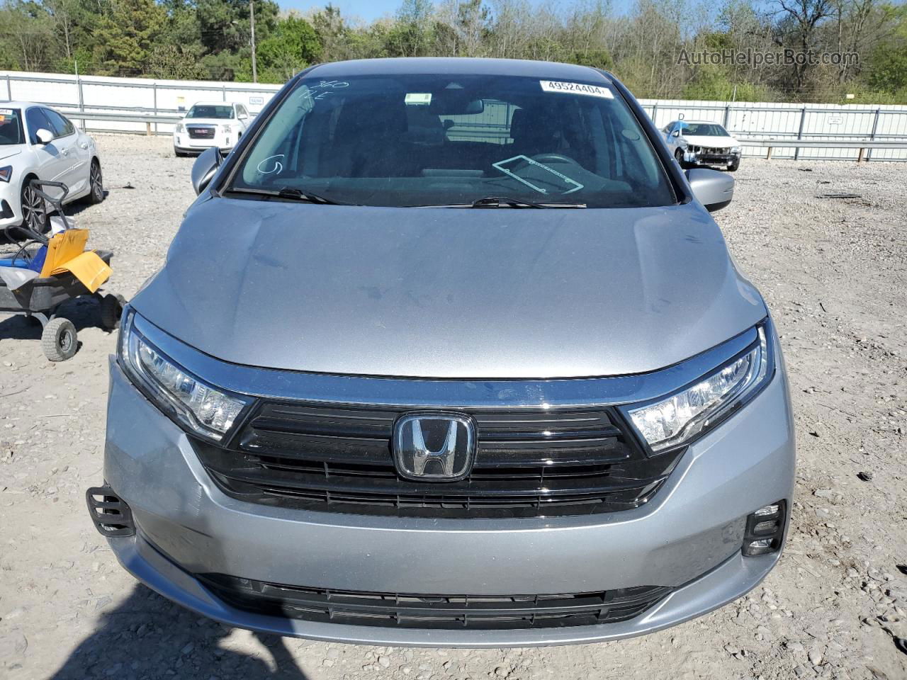 2021 Honda Odyssey Ex Gray vin: 5FNRL6H54MB003542