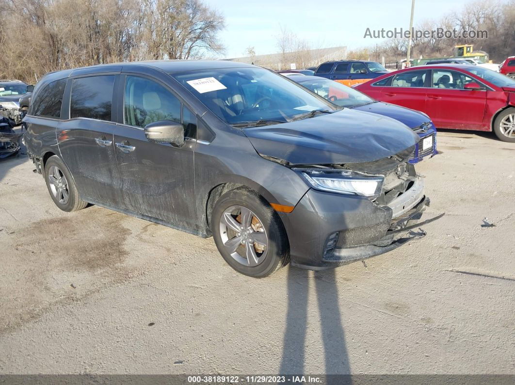 2021 Honda Odyssey Ex Серый vin: 5FNRL6H54MB035441