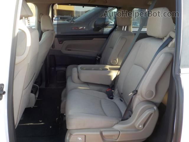 2020 Honda Odyssey Ex White vin: 5FNRL6H55LB010840