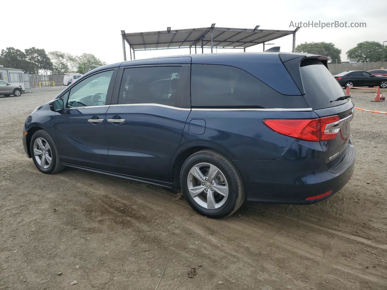 2020 Honda Odyssey Ex Синий vin: 5FNRL6H55LB057561