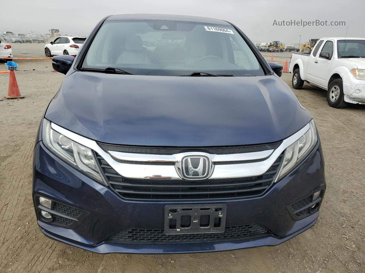 2020 Honda Odyssey Ex Синий vin: 5FNRL6H55LB057561