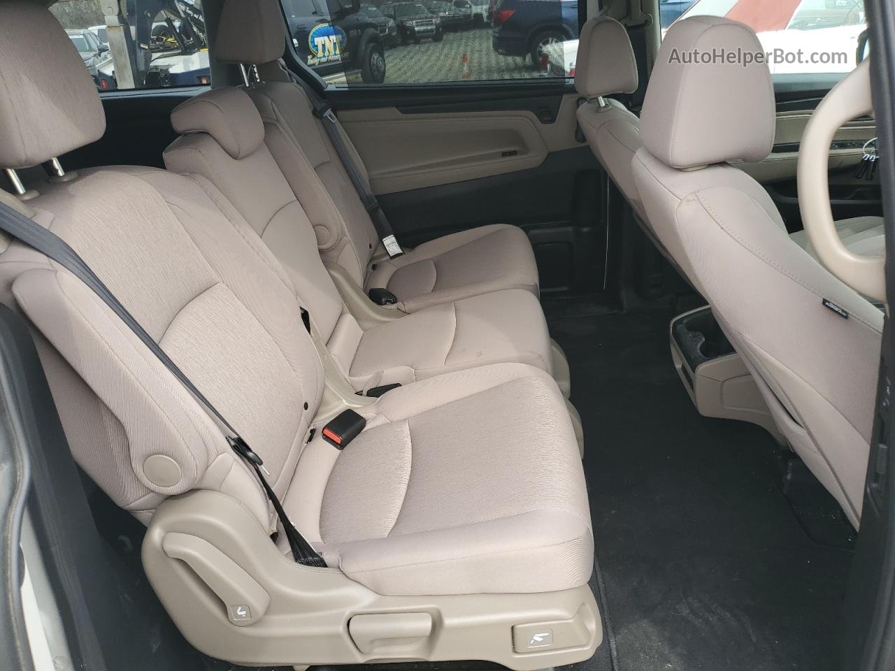 2019 Honda Odyssey Ex Белый vin: 5FNRL6H56KB012255
