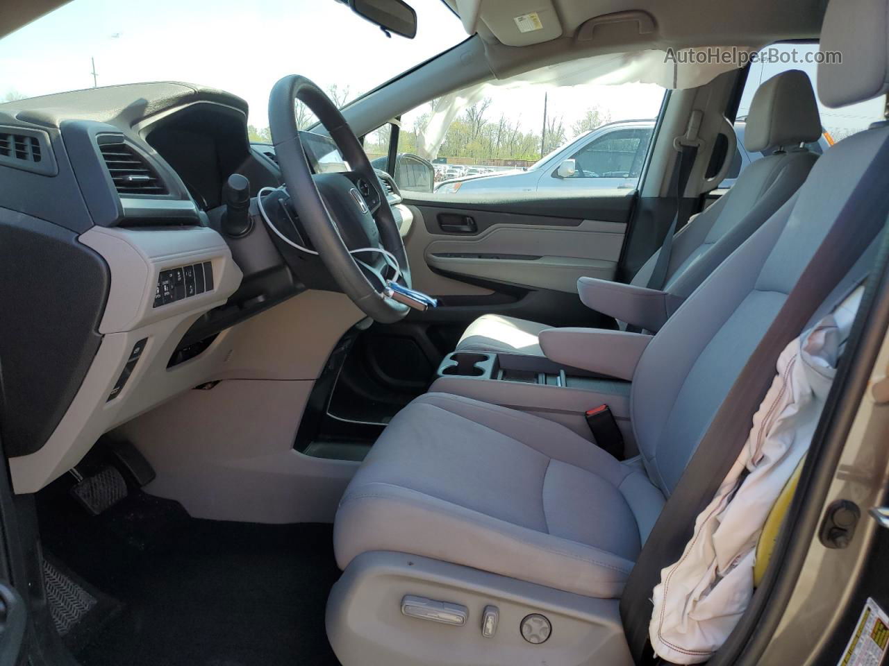 2019 Honda Odyssey Ex Серый vin: 5FNRL6H56KB015284