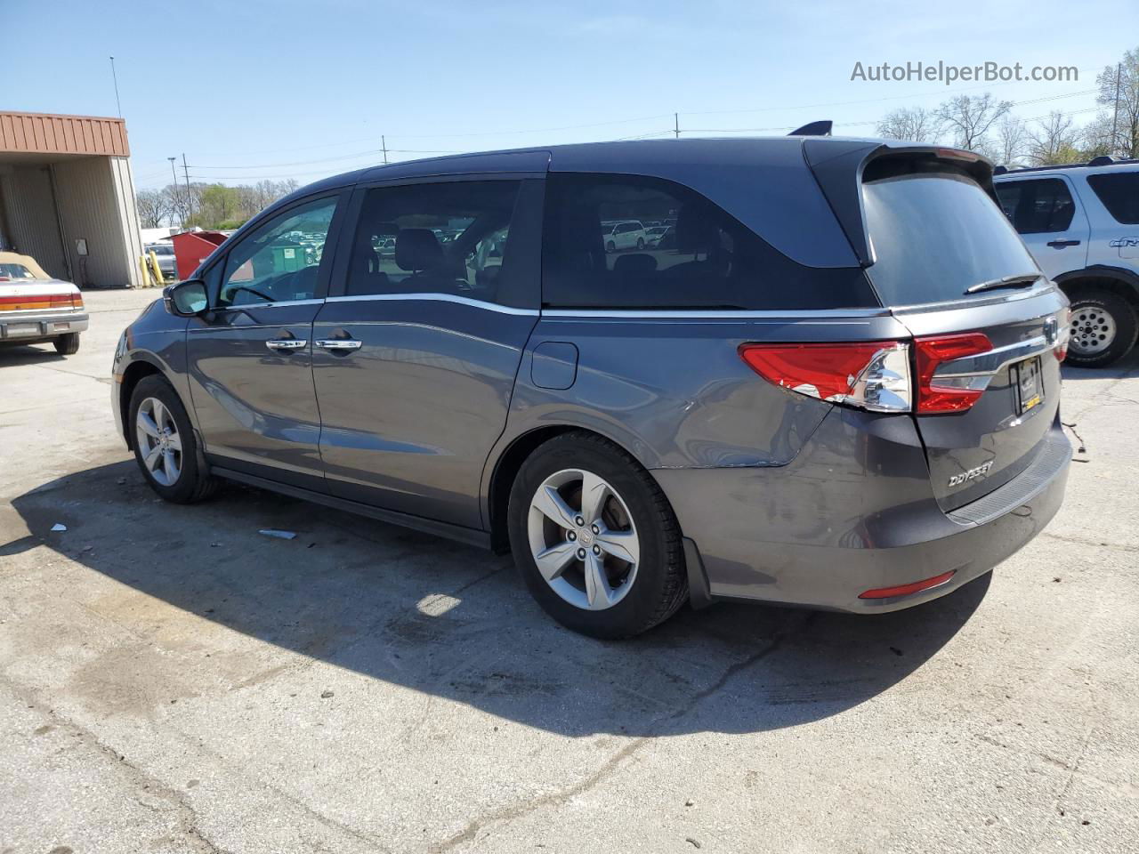 2019 Honda Odyssey Ex Gray vin: 5FNRL6H56KB015284