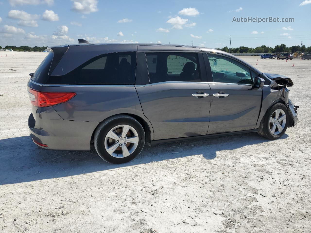 2019 Honda Odyssey Ex Gray vin: 5FNRL6H56KB050438