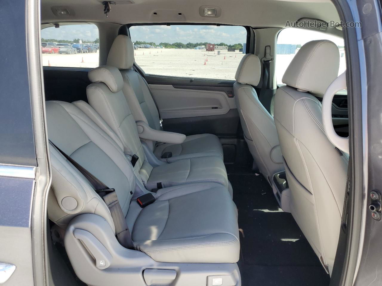 2019 Honda Odyssey Ex Gray vin: 5FNRL6H56KB050438