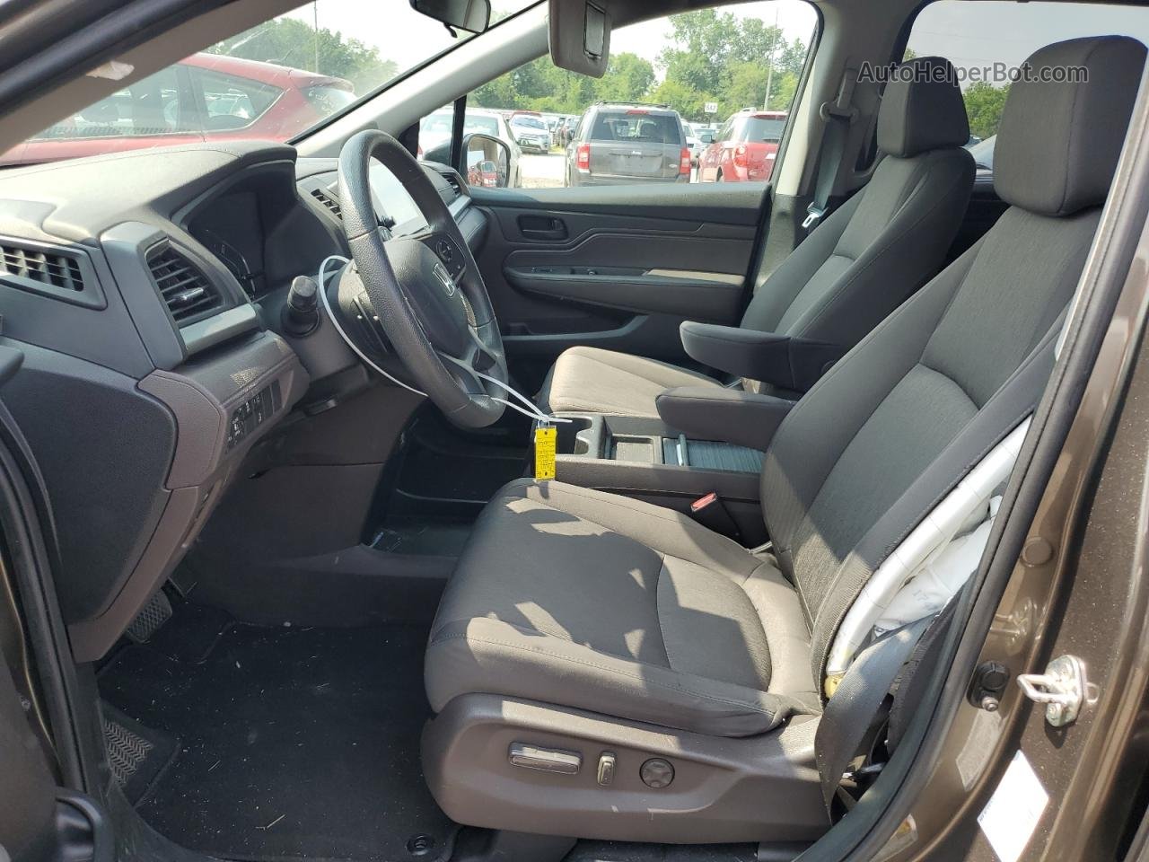 2019 Honda Odyssey Ex Gray vin: 5FNRL6H56KB063013
