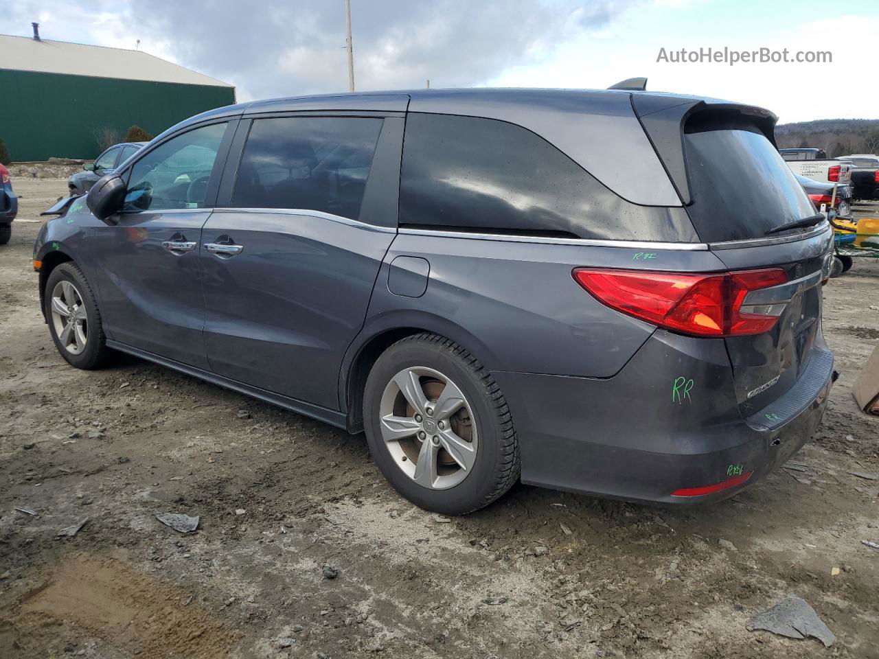 2020 Honda Odyssey Ex Gray vin: 5FNRL6H56LB021703