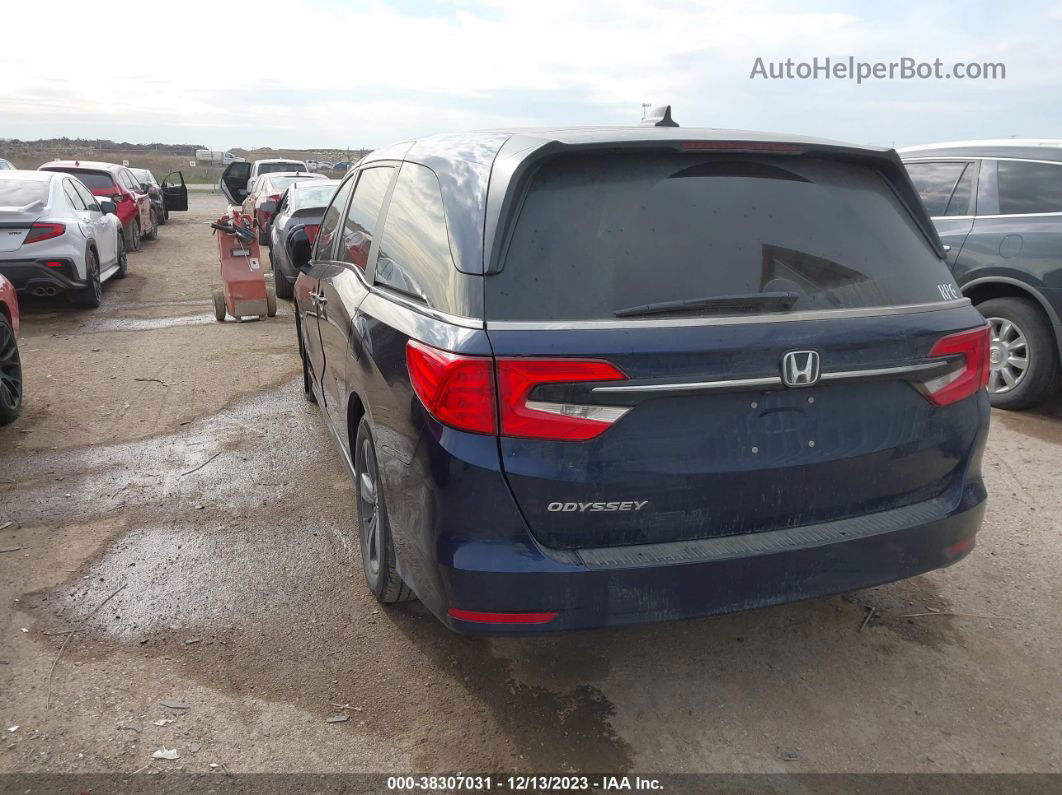 2021 Honda Odyssey Ex Синий vin: 5FNRL6H56MB043850