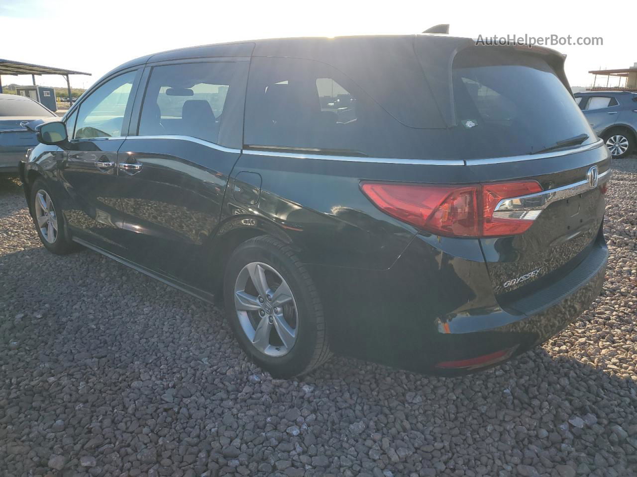 2019 Honda Odyssey Ex Черный vin: 5FNRL6H57KB014287