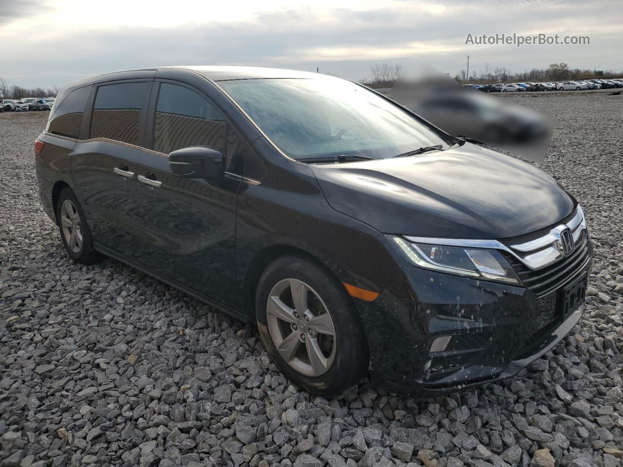 2019 Honda Odyssey Ex Black vin: 5FNRL6H57KB086610