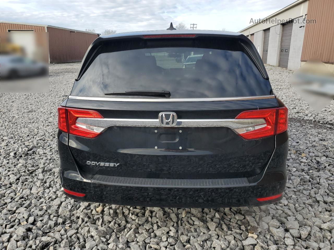 2019 Honda Odyssey Ex Black vin: 5FNRL6H57KB086610