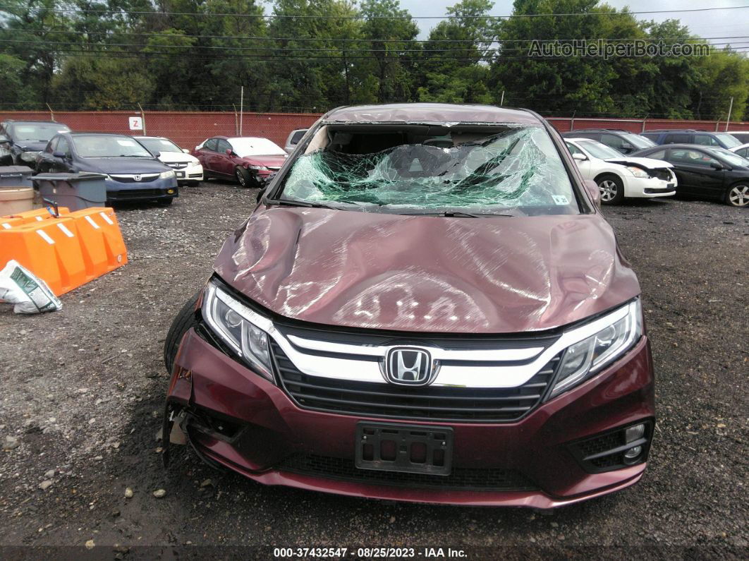 2020 Honda Odyssey Ex Brown vin: 5FNRL6H57LB072143