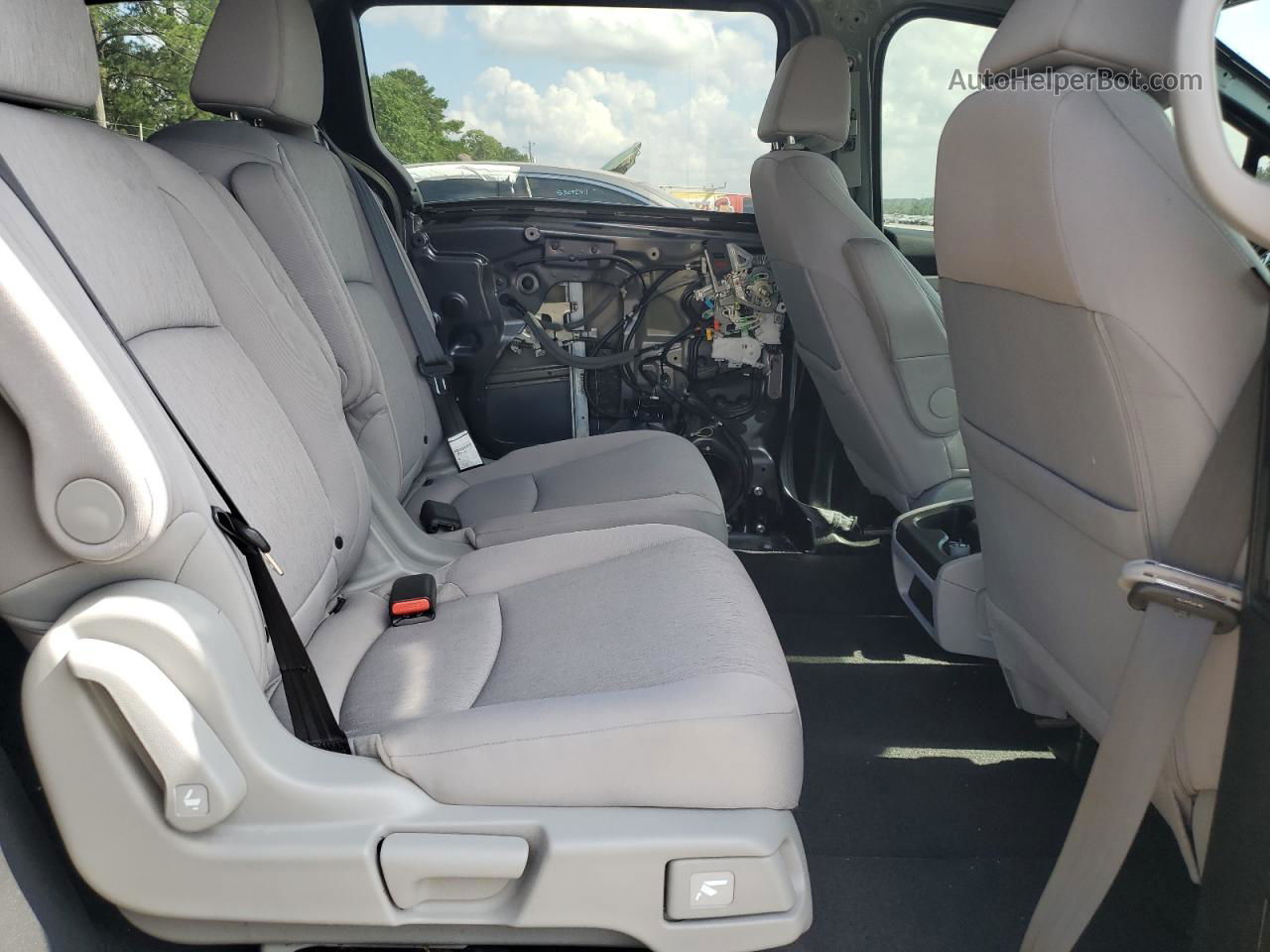 2019 Honda Odyssey Ex Серый vin: 5FNRL6H58KB013861