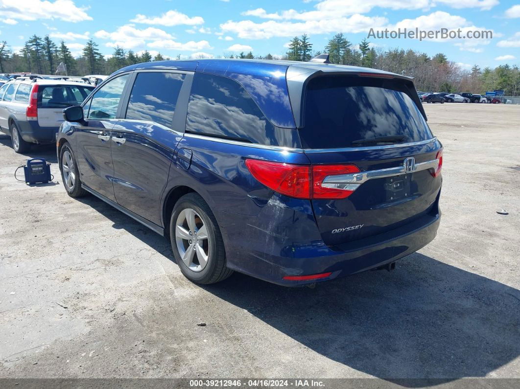 2019 Honda Odyssey Ex Dark Blue vin: 5FNRL6H58KB117430