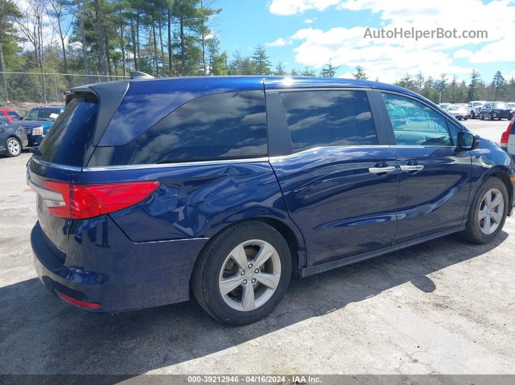 2019 Honda Odyssey Ex Dark Blue vin: 5FNRL6H58KB117430