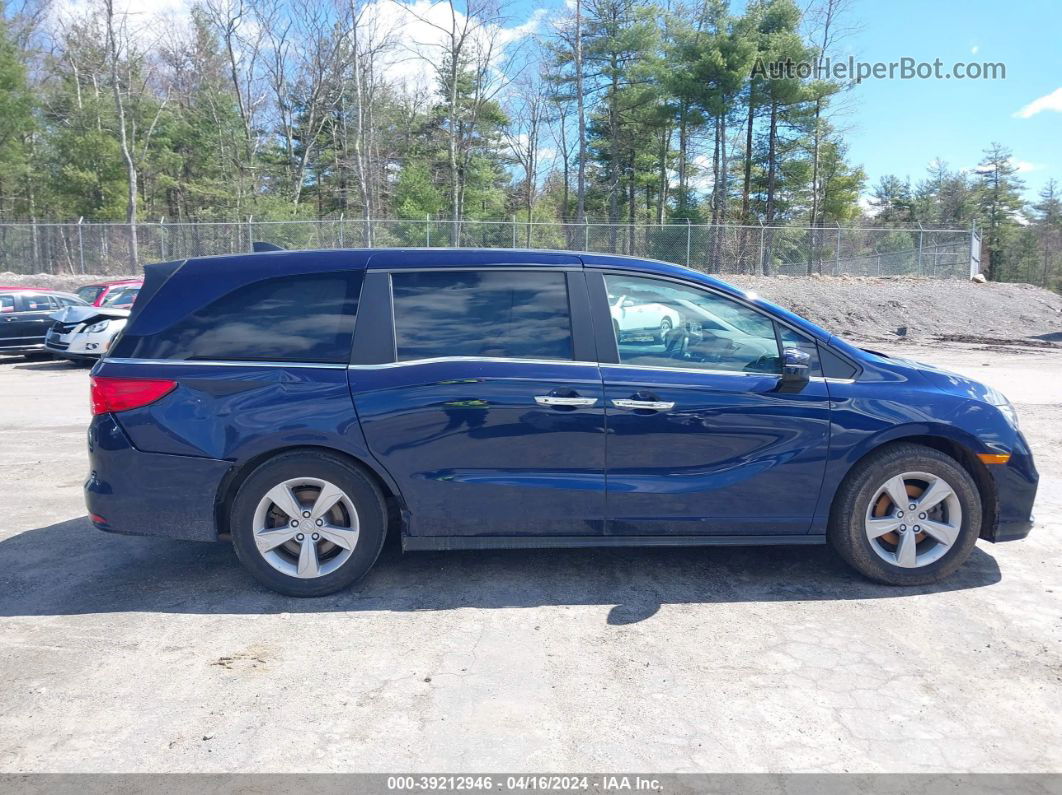 2019 Honda Odyssey Ex Dark Blue vin: 5FNRL6H58KB117430