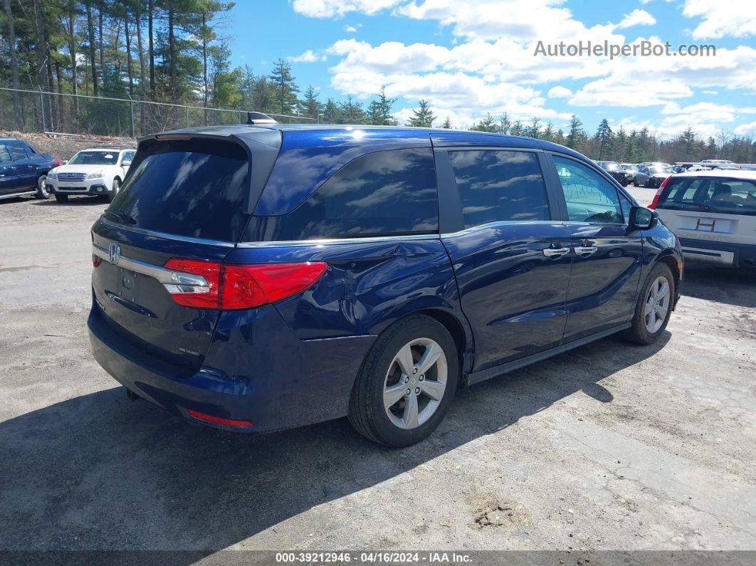 2019 Honda Odyssey Ex Dark Blue vin: 5FNRL6H58KB117430