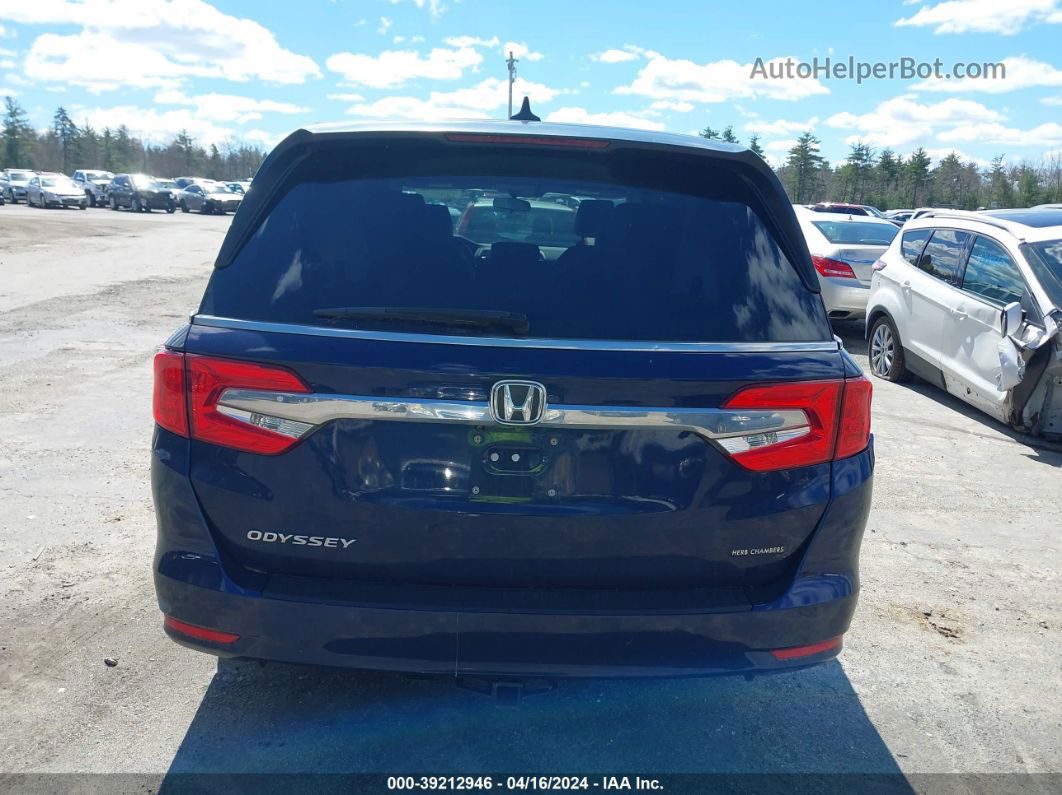 2019 Honda Odyssey Ex Dark Blue vin: 5FNRL6H58KB117430