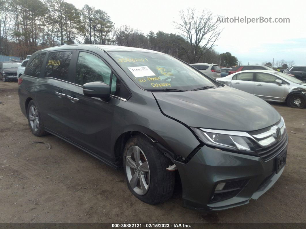 2020 Honda Odyssey Ex Зеленый vin: 5FNRL6H58LB041435