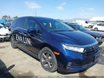 2021 Honda Odyssey Ex Blue vin: 5FNRL6H58MB018786