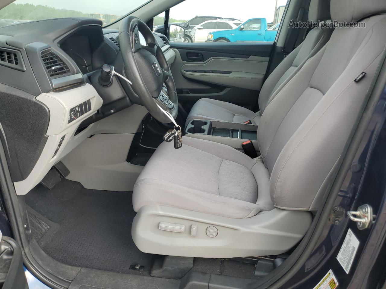 2021 Honda Odyssey Ex Синий vin: 5FNRL6H58MB023194