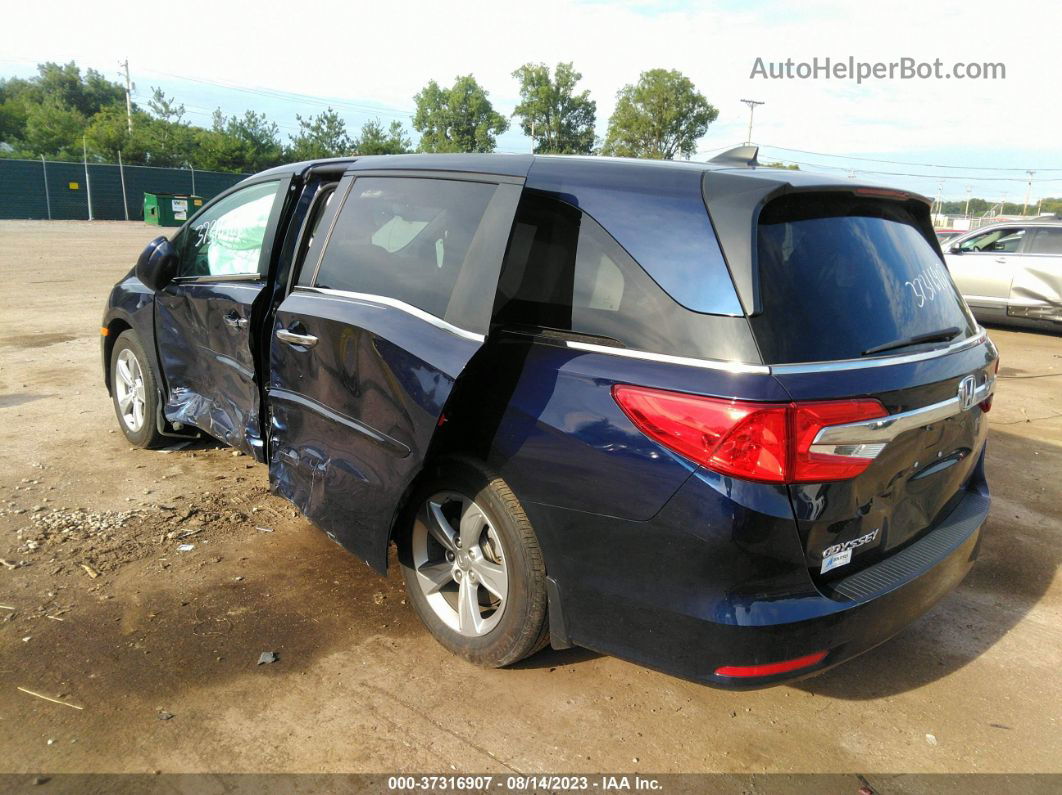 2019 Honda Odyssey Ex Dark Blue vin: 5FNRL6H59KB124001