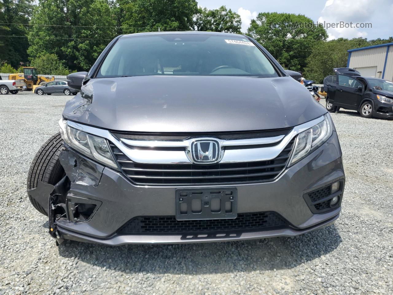 2020 Honda Odyssey Ex Gray vin: 5FNRL6H59LB000618