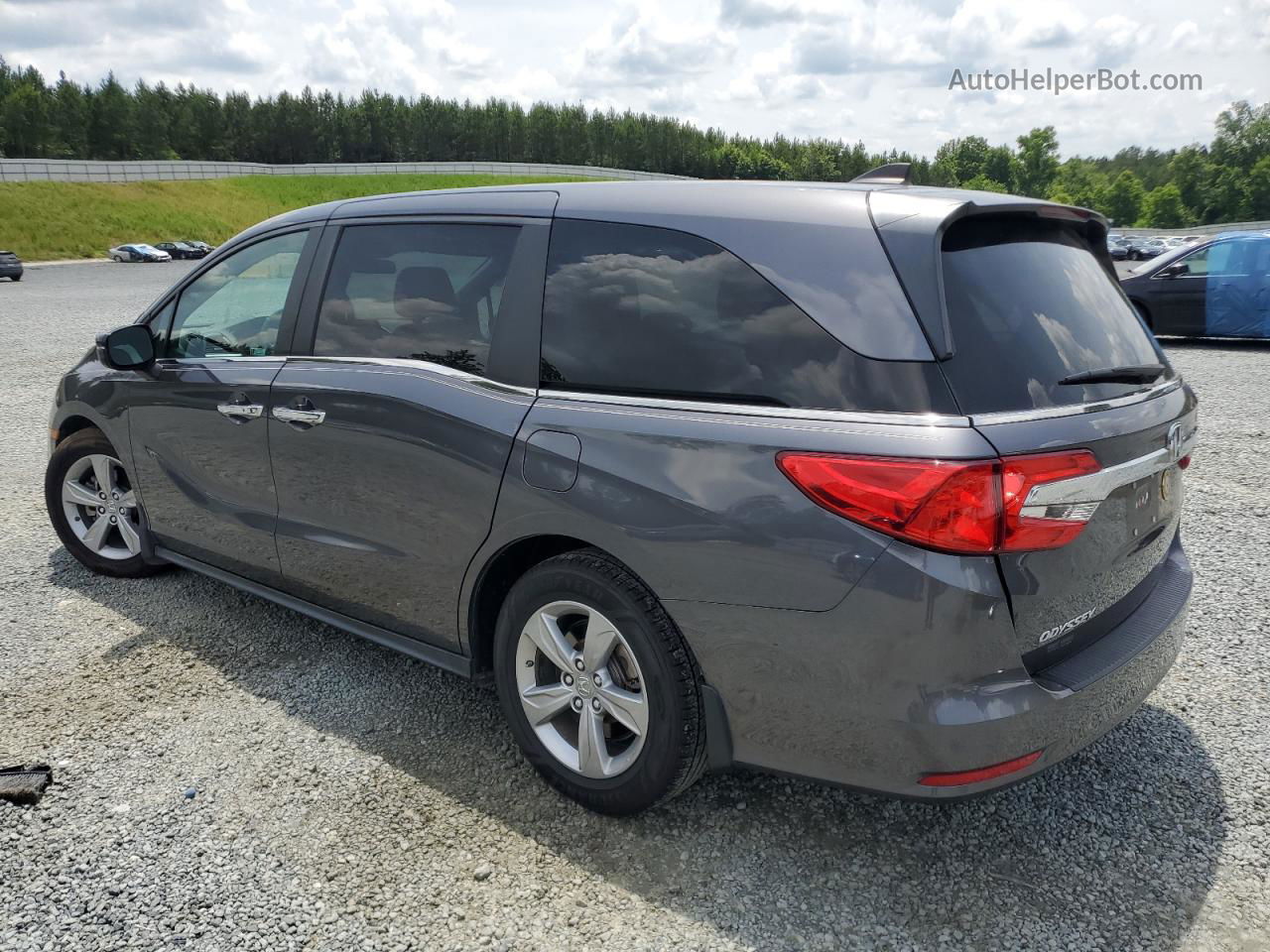 2020 Honda Odyssey Ex Gray vin: 5FNRL6H59LB000618