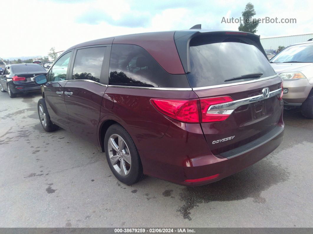 2020 Honda Odyssey Ex Бордовый vin: 5FNRL6H59LB022618