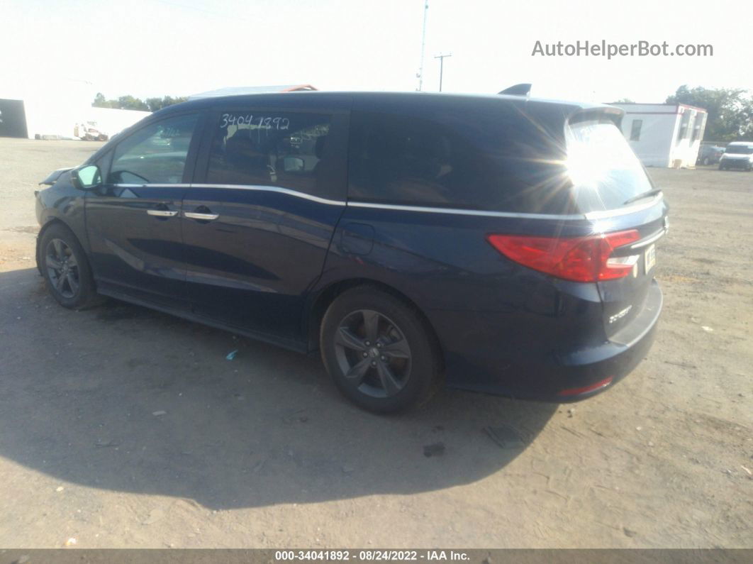 2021 Honda Odyssey Ex Синий vin: 5FNRL6H59MB010826