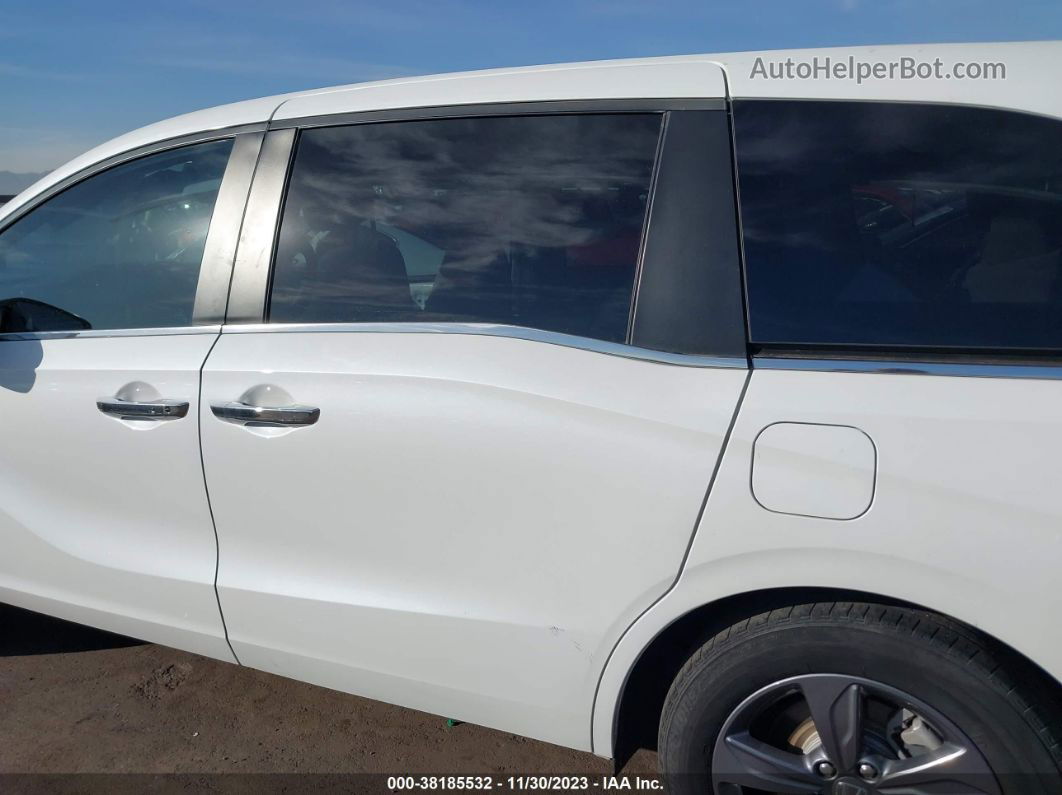 2021 Honda Odyssey Ex Белый vin: 5FNRL6H59MB022698