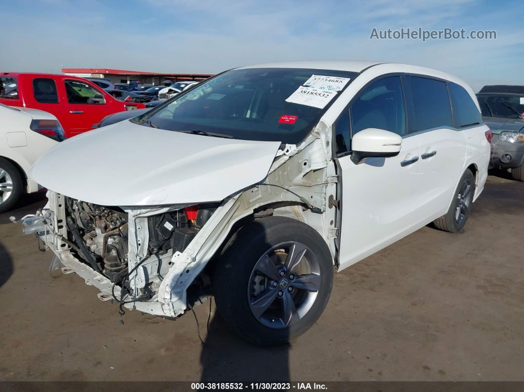 2021 Honda Odyssey Ex White vin: 5FNRL6H59MB022698