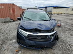 2021 Honda Odyssey Ex Blue vin: 5FNRL6H59MB043857