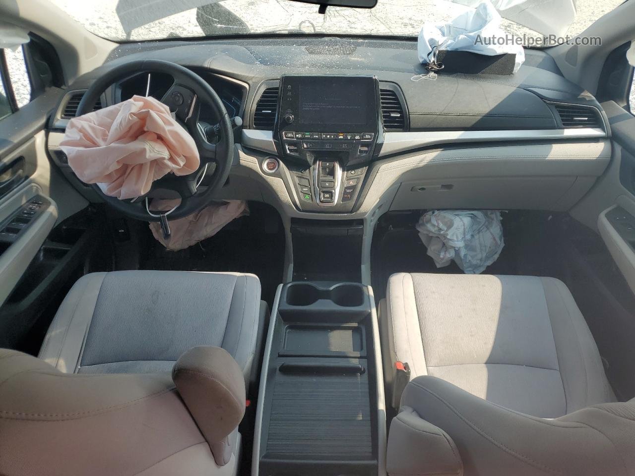 2019 Honda Odyssey Ex Серый vin: 5FNRL6H5XKB072121