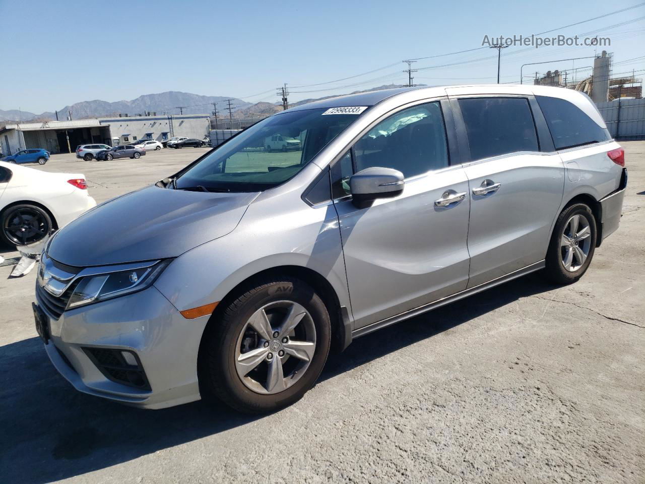 2020 Honda Odyssey Ex Silver vin: 5FNRL6H5XLB037175