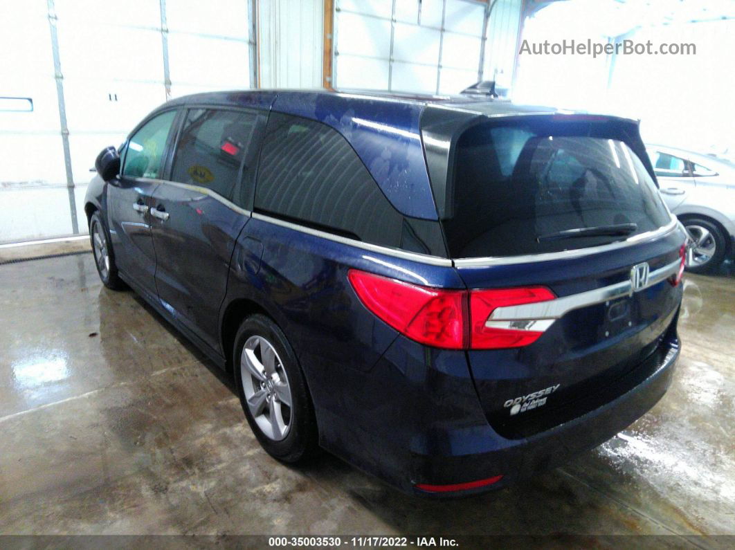 2020 Honda Odyssey Ex Blue vin: 5FNRL6H5XLB055353