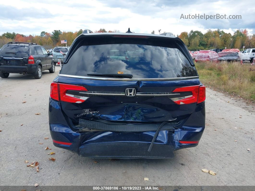 2021 Honda Odyssey Ex Blue vin: 5FNRL6H5XMB029840