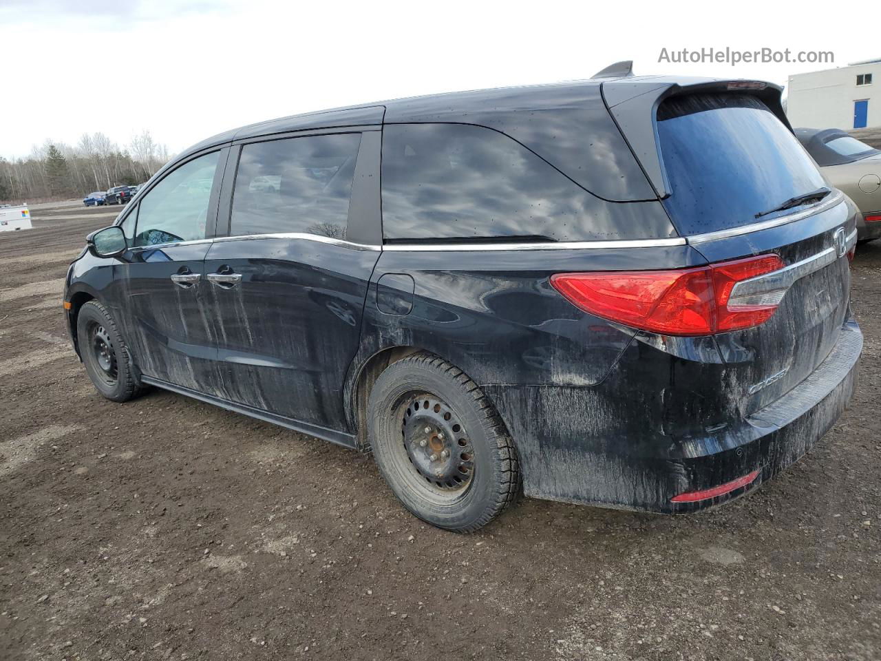 2019 Honda Odyssey Exl Черный vin: 5FNRL6H6XKB502240